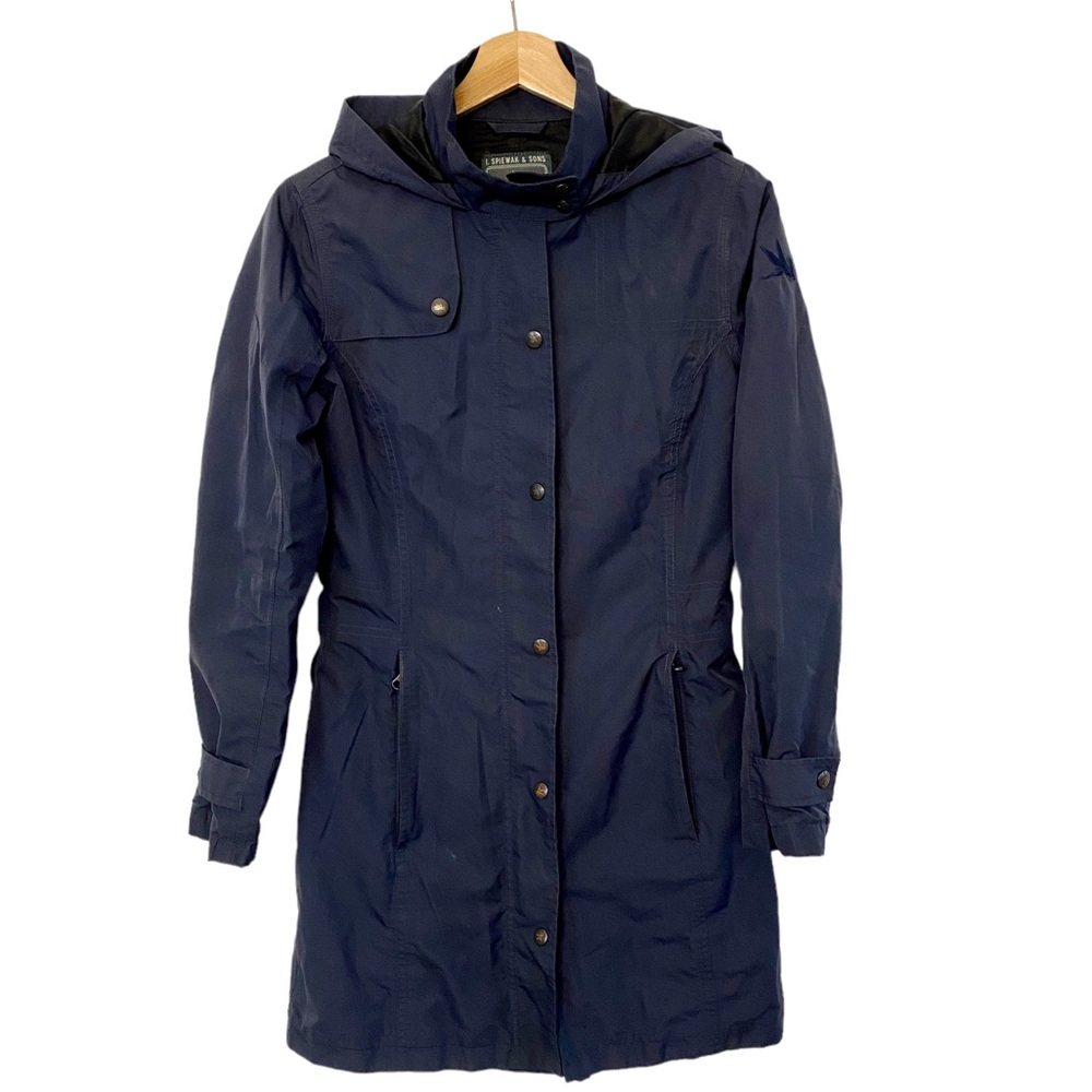 ☔️HOST PICK! Navy Spiewak rain jacket ☔️